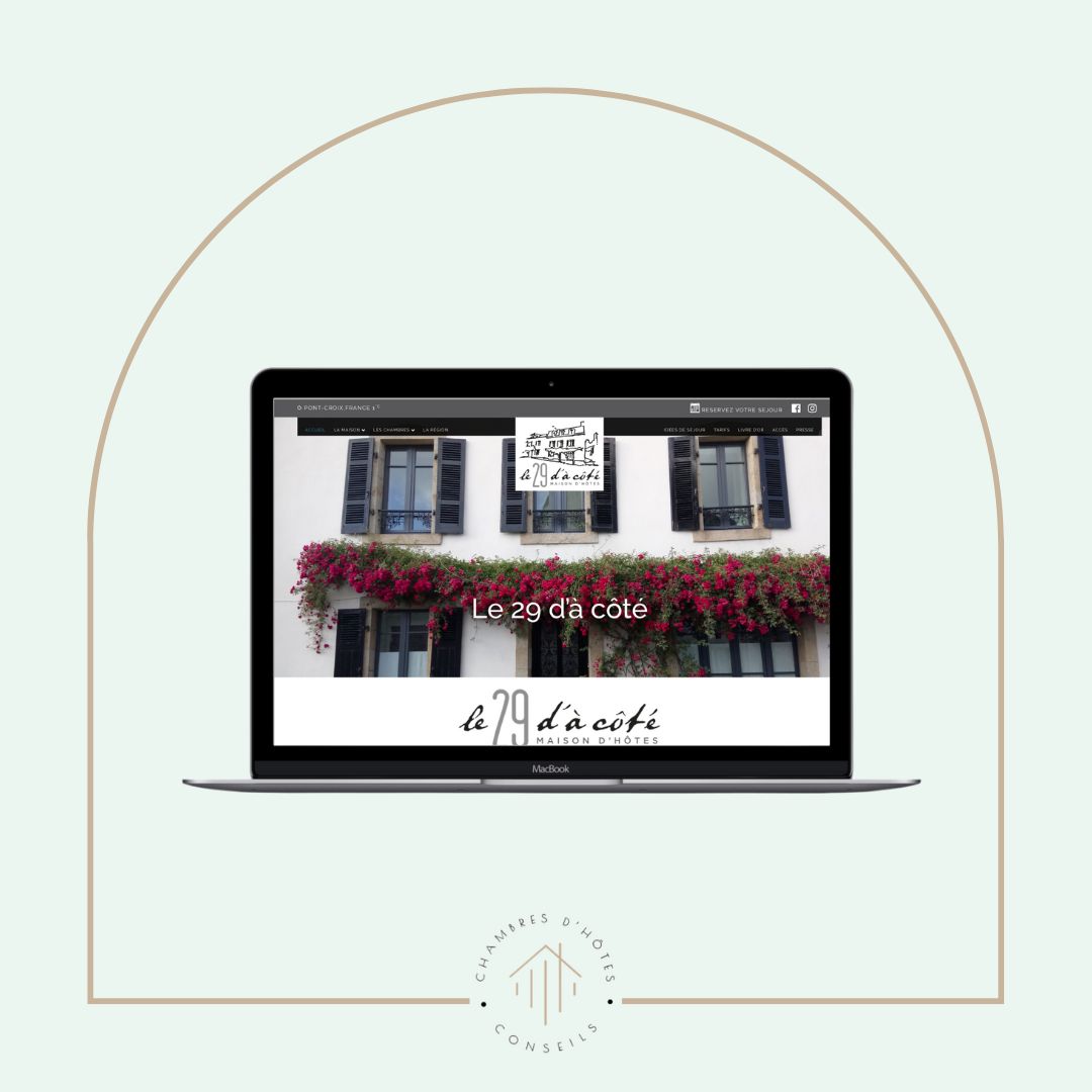 exemple site Internet chambres d'hôtes
